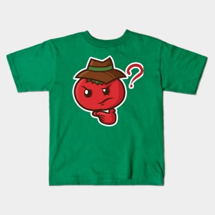 Detective Tomato Kids T-Shirt